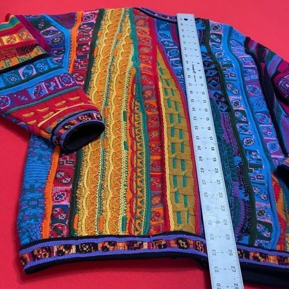 Vintage COOGI Wool Knitted Cosby Cardigan Sweater Size S Made In Australia RARE - Picture 9 of 13